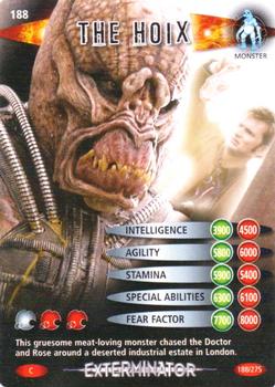 2006 Doctor Who Battles in Time Exterminator #188 The Hoix Front