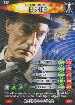2006 Doctor Who Battles in Time Exterminator #193 Detective Inspector Bishop Front