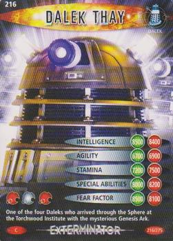 Doctor Who Battles In Time Exterminator #214 John Lumic 