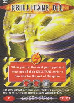 2006 Doctor Who Battles in Time Exterminator #221 Krillitane Oil Front