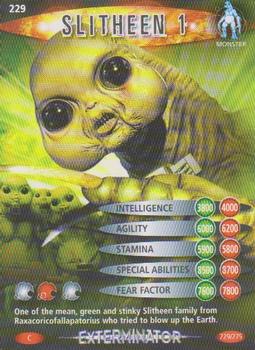 2006 Doctor Who Battles in Time Exterminator #229 Slitheen 1 Front