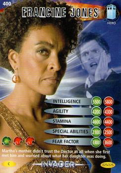 2007 Doctor Who Battles in Time Invader #25 Francine Jones Front