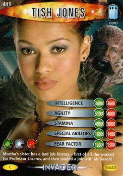 2007 Doctor Who Battles in Time Invader #36 Tish Jones Front