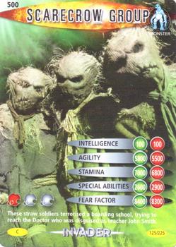 2007 Doctor Who Battles in Time Invader #125 Scarecrow Group Front