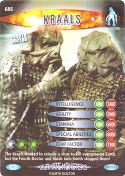 2008 Doctor Who Battles in Time Ultimate Monsters #95 Kraals Front
