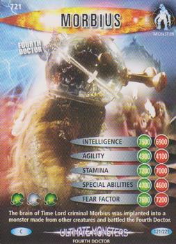 2008 Doctor Who Battles in Time Ultimate Monsters #121 Morbius Front