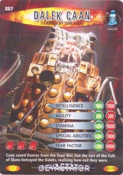 2008 Doctor Who Battles in Time Devastator #62 Dalek Caan (Scarred by Time War) Front