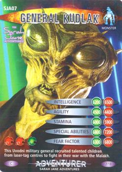 2009 Doctor Who Battles in Time Adventurer (Sarah Jane Adventures) #7 General Kudlak Front