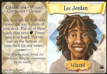 2002 Wizards Harry Potter Diagon Alley TCG #19 Lee Jordan Front