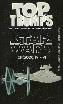 2012 Top Trumps Specials Star Wars Episodes IV-VI (German) #NNO Momaw Nadon Back