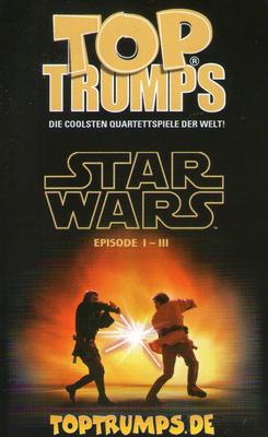 2012 Top Trumps Specials Star Wars Episodes I-III (German) #NNO Kit Fisto Back
