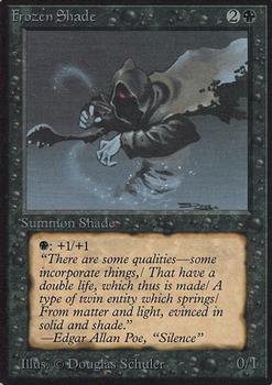 1993 Magic the Gathering Alpha #NNO Frozen Shade Front
