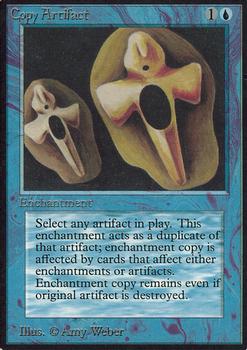 1993 Magic the Gathering Alpha #NNO Copy Artifact Front