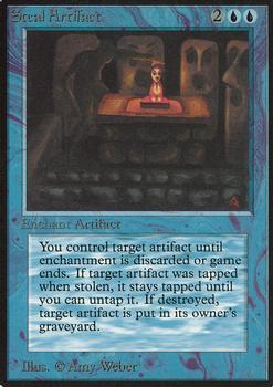 1993 Magic the Gathering Alpha #NNO Steal Artifact Front