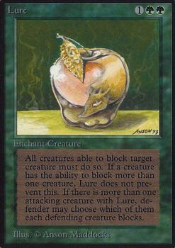 1993 Magic the Gathering Alpha #NNO Lure Front