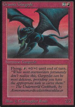 1993 Magic the Gathering Alpha #NNO Granite Gargoyle Front