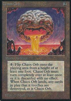 1993 Magic the Gathering Alpha #NNO Chaos Orb Front
