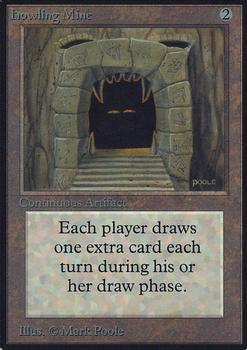 1993 Magic the Gathering Alpha #NNO Howling Mine Front