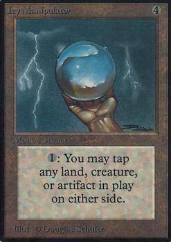1993 Magic the Gathering Alpha #NNO Icy Manipulator Front