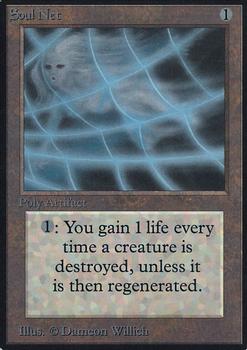1993 Magic the Gathering Alpha #NNO Soul Net Front