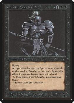 1993 Magic the Gathering Beta #NNO Hypnotic Specter Front
