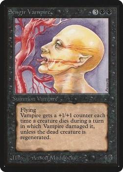 1993 Magic the Gathering Beta #NNO Sengir Vampire Front
