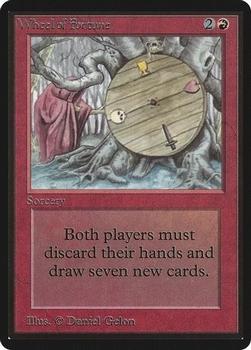 1993 Magic the Gathering Beta #NNO Wheel of Fortune Front