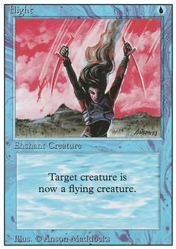 1994 Magic the Gathering Revised Edition #NNO Flight Front