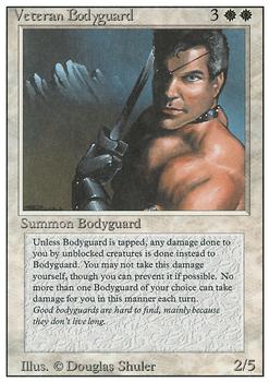 1994 Magic the Gathering Revised Edition #NNO Veteran Bodyguard Front