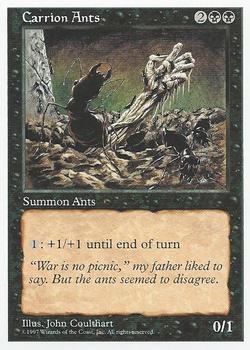 1997 Magic the Gathering 5th Edition #NNO Carrion Ants Front