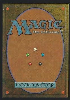 1997 Magic the Gathering 5th Edition #NNO Lord of the Pit Back