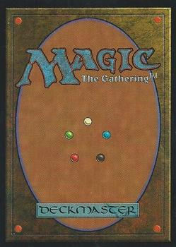1997 Magic the Gathering 5th Edition #NNO Necropotence Back