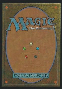 1997 Magic the Gathering 5th Edition #NNO Paralyze Back