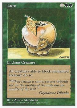 1997 Magic the Gathering 5th Edition #NNO Lure Front