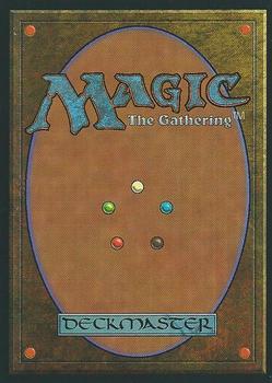 1997 Magic the Gathering 5th Edition #NNO Detonate Back