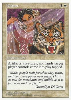 1997 Magic the Gathering 5th Edition #NNO Kismet Front