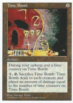 1997 Magic the Gathering 5th Edition #NNO Time Bomb Front