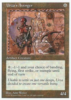 1997 Magic the Gathering 5th Edition #NNO Urza's Avenger Front