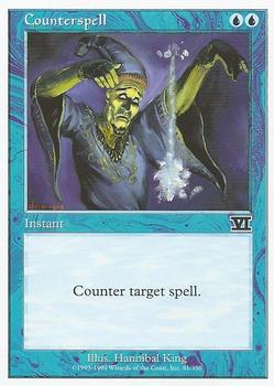 1999 Magic the Gathering 6th Edition #61 Counterspell Front