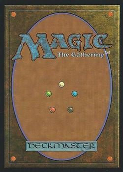 1999 Magic the Gathering 6th Edition #73 Harmattan Efreet Back