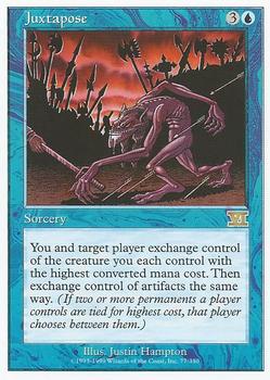1999 Magic the Gathering 6th Edition #77 Juxtapose Front