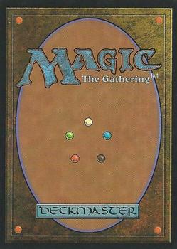 1999 Magic the Gathering 6th Edition #79 Lord of Atlantis Back