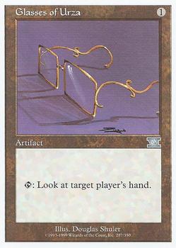 1999 Magic the Gathering 6th Edition #287 Glasses of Urza Front