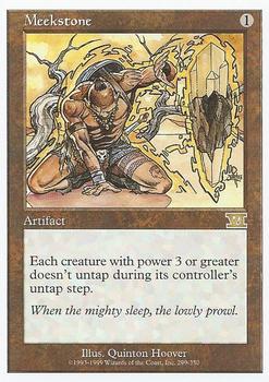 1999 Magic the Gathering 6th Edition #299 Meekstone Front