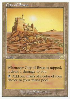 1999 Magic the Gathering 6th Edition #321 City of Brass Front