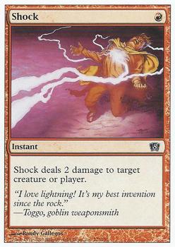 2003 Magic the Gathering 8th Edition #222 Shock Front