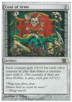 2003 Magic the Gathering 8th Edition #294 Coat of Arms Front