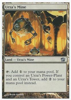 2003 Magic the Gathering 8th Edition #328 Urza's Mine Front