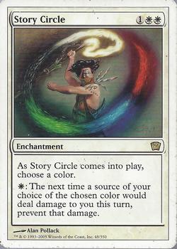2005 Magic the Gathering 9th Edition #48 Story Circle Front