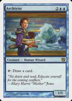 2005 Magic the Gathering 9th Edition #60 Archivist Front